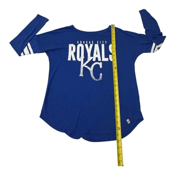 Women's Kansas City Royals Baseball Tee - Small - Days of 47 - Picture 4 of 7